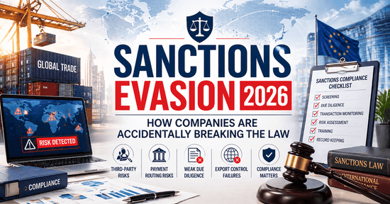 Sanctions Evasion 2026: How Companies Are Accidentally Breaking the Law