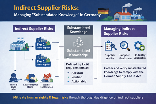 Indirect Supplier Risks: Managing 'Substantiated Knowledge' in Germany