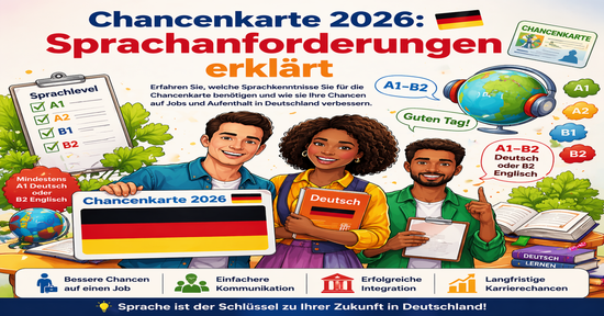 Chancenkarte 2026: Sprachliche Anforderungen Erklärt
