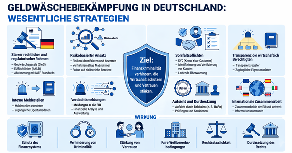 Geldwäschebekämpfung in Deutschland: Wesentliche Strategien