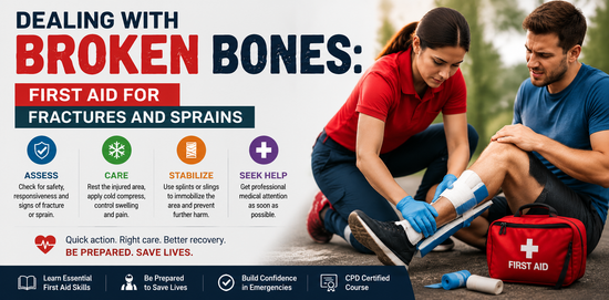 Dealing with Broken Bones: First Aid for Fractures and Sprains