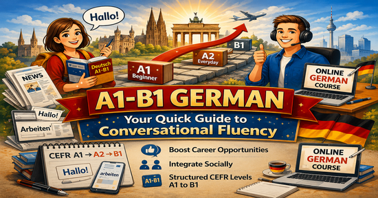 A1-B1 German: Your Quick Guide to Conversational Fluency