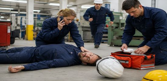 What to Do in a Workplace Emergency: A First Aid Guide for Employees and Employers