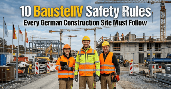 10 BaustellV Safety Rules Every German Construction Site Must Follow