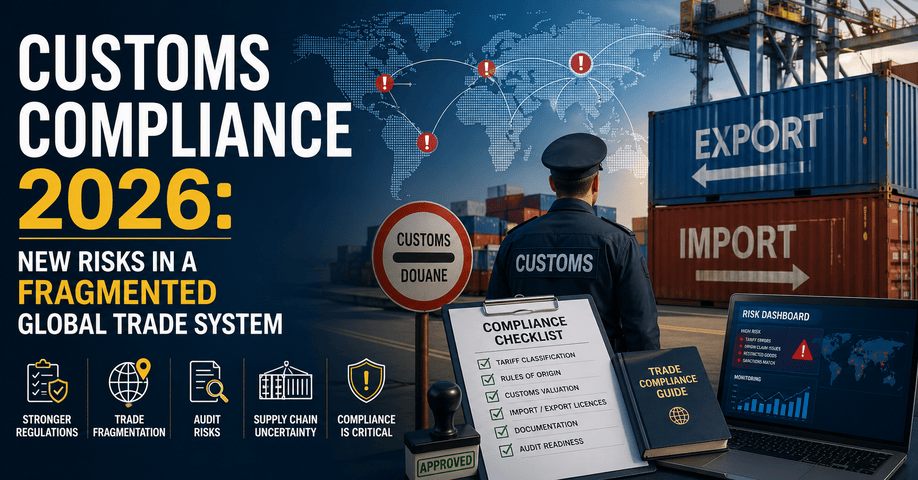 Zoll-Compliance 2026: Neue Risiken in einem fragmentierten globalen Handelssystem