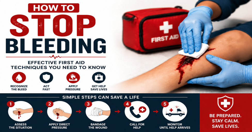 How to Stop Bleeding: Effective First Aid Techniques You Need to Know