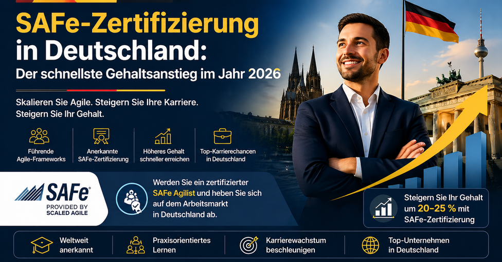 SAFe-Zertifizierung in Deutschland: Der schnellste Gehaltsanstieg im Jahr 2026