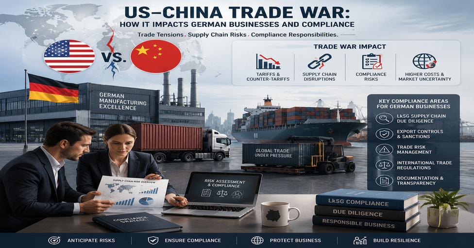 US–China Trade War: How It Impacts German Businesses and Compliance