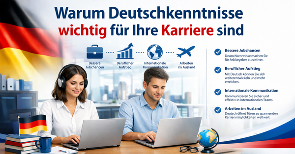 Warum Deutschkenntnisse für Ihre Karriere wichtig sind