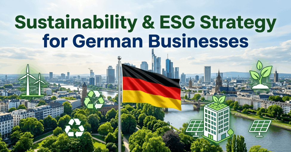 Nachhaltigkeits- & ESG-Strategie für deutsche Unternehmen