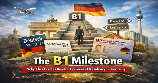 B1 German level milestone for permanent residency in Germany