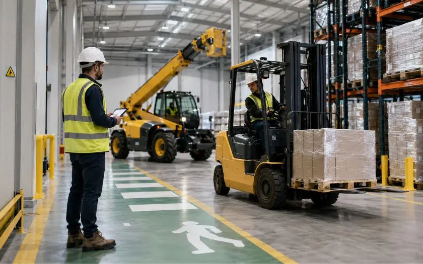 Forklift and Telehandler Certification: Best Practices for Warehouse Safety