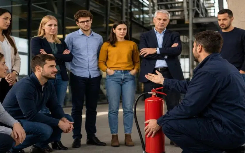 Workplace Fire Safety: Brandschutz Training for Employees and Managers