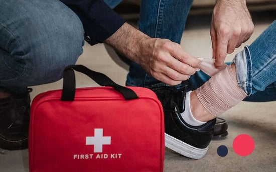dont give writings on image give a relateable and real image and engaging cover image for this topic - How to Stop Bleeding: Effective First Aid Techniques You Need to Know change and give i dont like same pictures
