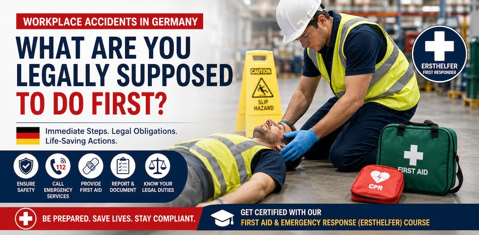 Arbeitsunfälle in Deutschland: Was Sie rechtlich zuerst tun müssen 
