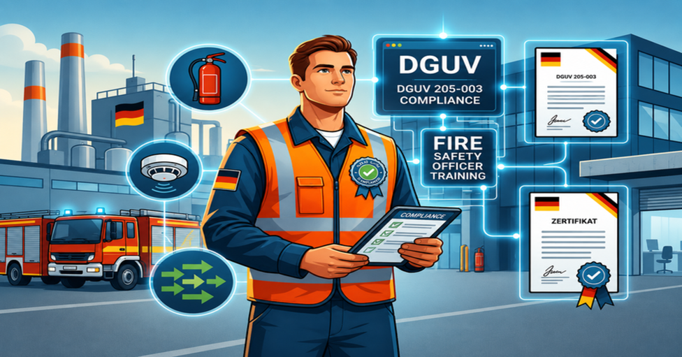 DGUV 205-003 für Brandschutzbeauftragte