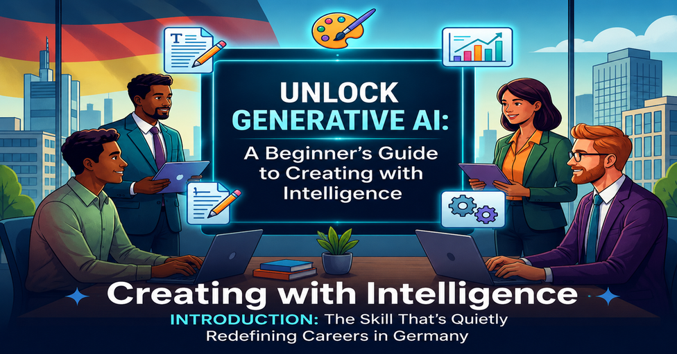 Generative KI freischalten: Ein Leitfaden für Anfänger zum kreativen Arbeiten mit Intelligenz