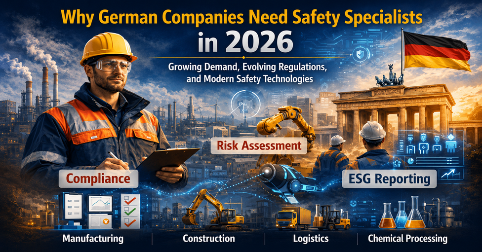 Warum deutsche Unternehmen 2026 Arbeitssicherheitsspezialisten brauchen