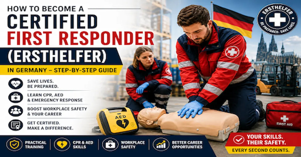 Wie man in Deutschland ein zertifizierter Ersthelfer wird – Schritt-für-Schritt-Anleitung