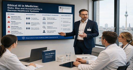 Ethical AI in Medicine: Risks, Bias and Accountability in German Healthcare Systems