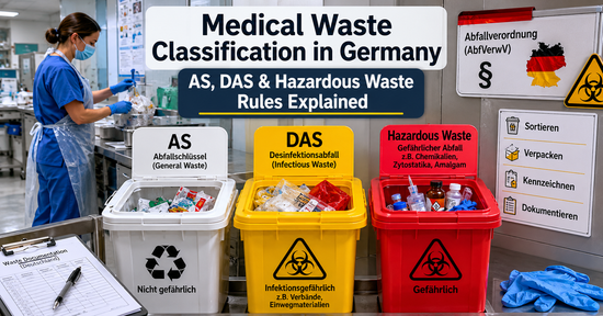 Medical Waste Classification in Germany: AS, DAS & Hazardous Waste Rules Explained