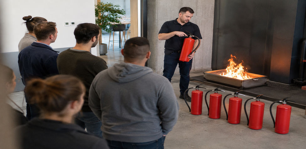 Brandschutz Explained: Fire Prevention and Extinguisher Training for Employees