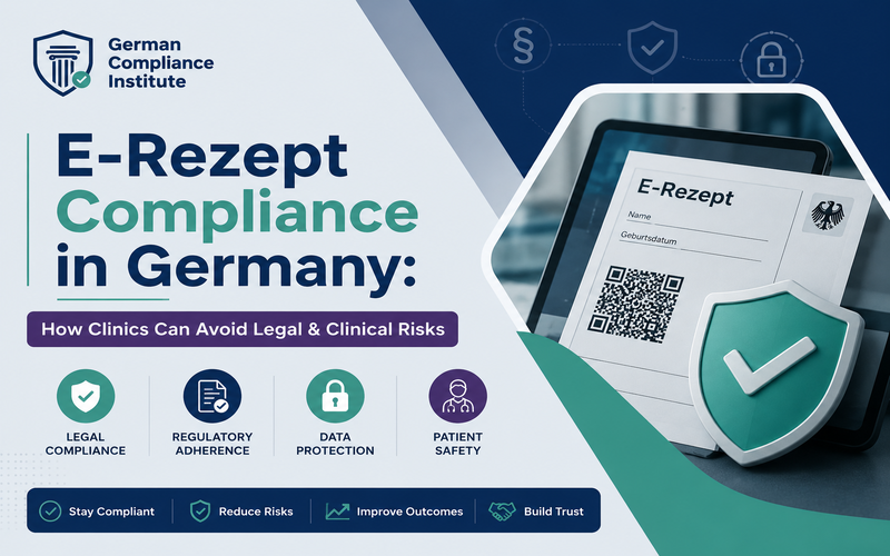 E-Rezept-Compliance in Deutschland: Wie Kliniken rechtliche und klinische Risiken vermeiden können