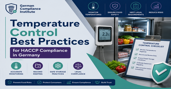 Temperature Control Best Practices for HACCP Compliance in Germany