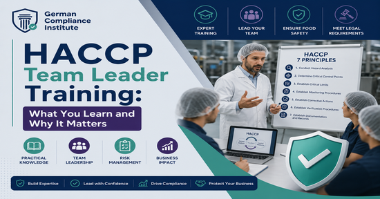 HACCP Team Leader Training: What You Learn and Why It Matters