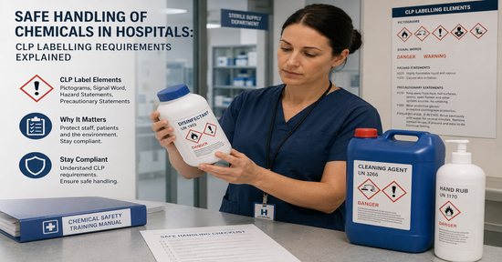 Safe Handling of Chemicals in Hospitals: CLP Labelling Requirements Explained