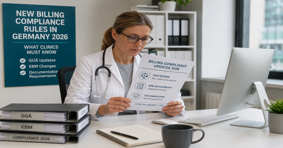 New Billing Compliance Rules in Germany 2026: What Clinics Must Know