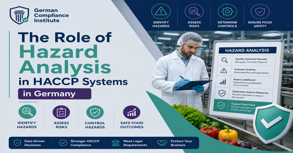 Die Rolle der Gefahrenanalyse in HACCP-Systemen in Deutschland