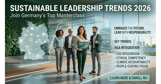 Sustainable Leadership Trends 2026: Join Germany’s Top Masterclass