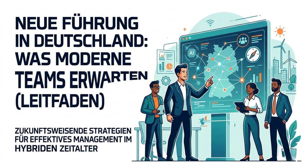 Neue Führung in Deutschland: Was moderne Teams erwarten