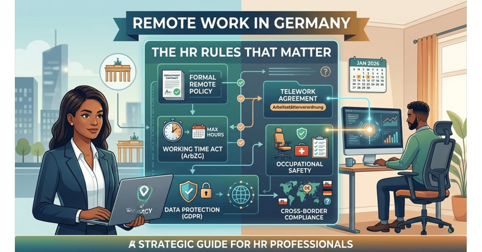 Remote-Arbeit in Deutschland: Die wichtigsten HR-Regeln